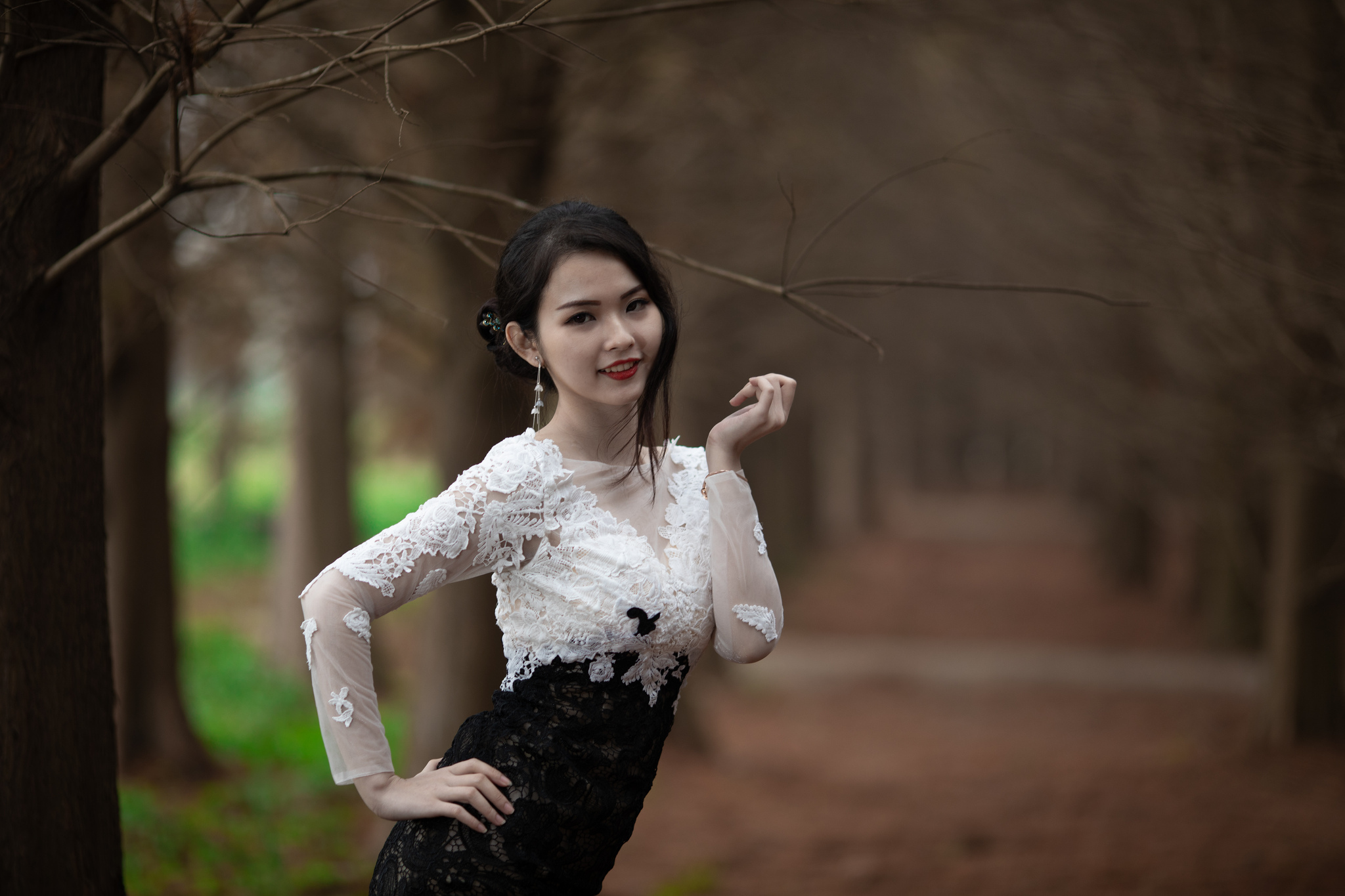 沈秋國作品  邻家女孩杨宓凌